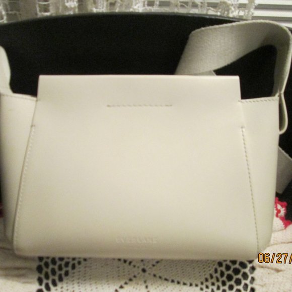 Everlane Mini Form Crossbody Bag New Bone Color - Picture 2 of 10